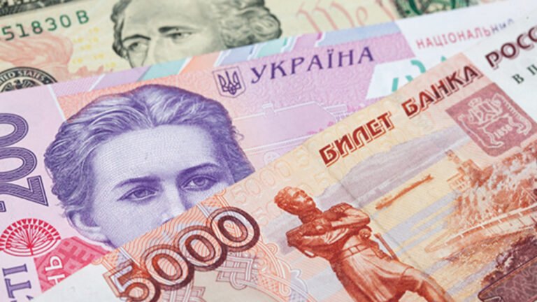 рубль гривна